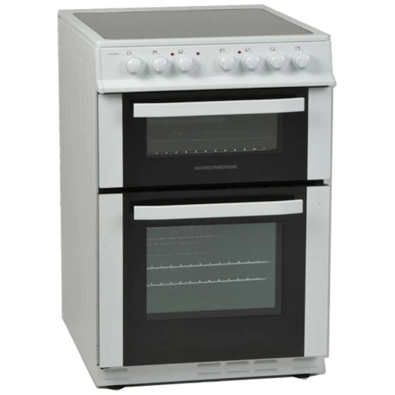 Nordmende 60cm Freestanding Cooker with Ceramic Hob - White | CTEC62WH - Image 1 Nordmende 60cm Freestanding Cooker with Ceramic Hob - White | CTEC62WH - Image 1