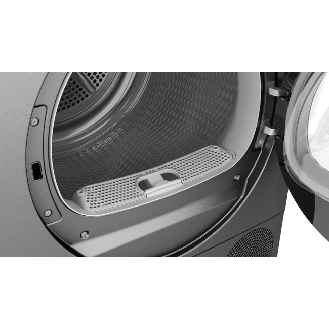 Bosch Series 6 Heat Pump Tumble Dryer 9kg - Cast Iron Grey | WQH246DRIE - Image 5