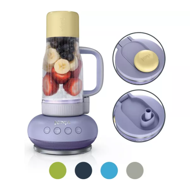 Ninja BlendBoss Tumbler Blender | Lavender Lemonade | DB351UKPR
