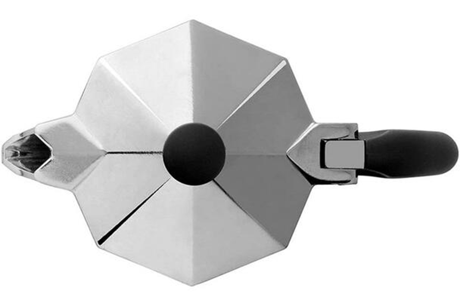 Bialetti  Moka Express 6 Cup - Espresso Coffee Maker – Silver | ME6 - Image 3 Bialetti  Moka Express 6 Cup - Espresso Coffee Maker – Silver | ME6 - Image 3