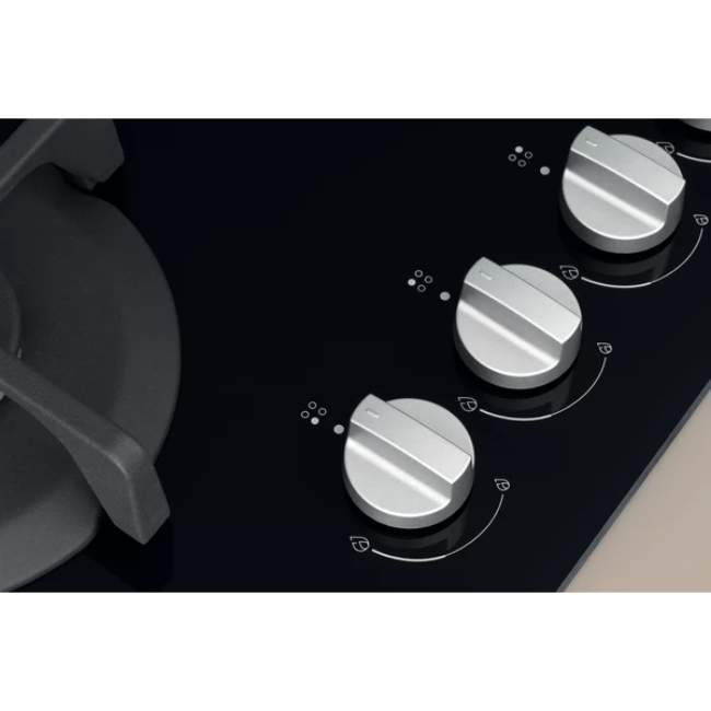 Indesit 4 Burner Gas Hob | ING 61T/BK UK - Image 3