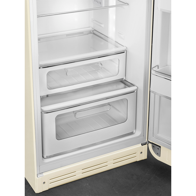 Smeg 50s Style Fridge Freezer - Cream | FAB30RCR6UK - Image 10