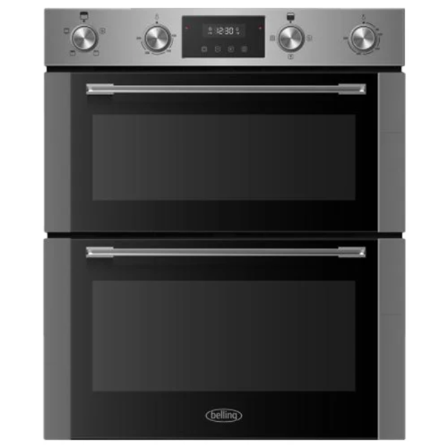 Belling 70cm Built-In Double Oven -  Stainless Steel | BI704FPSTA