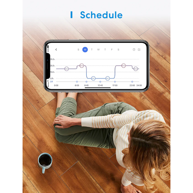 Meross Smart Wi-Fi Thermostat for Boiler/Water Heating System | MTS200BHK-EU - Image 6
