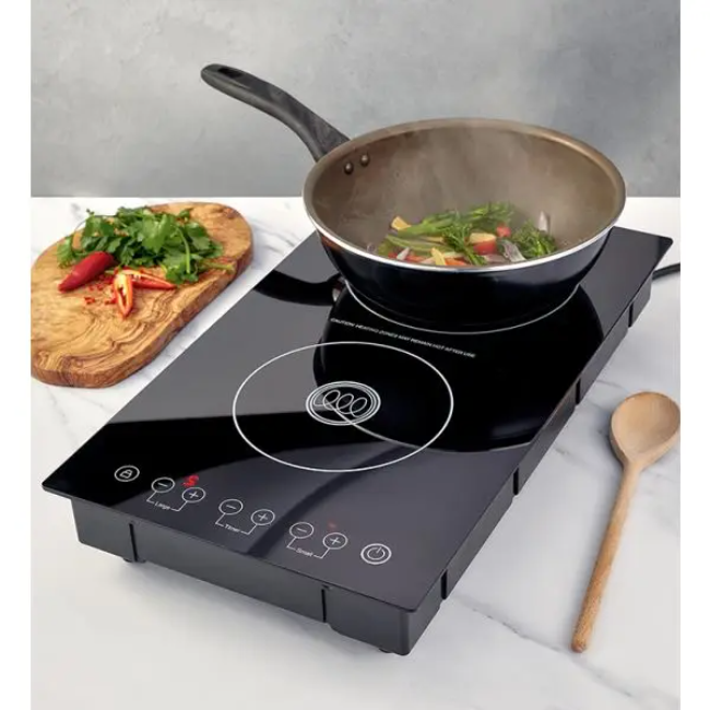 Judge Double Induction Hob - Black | JEA92 - Image 2