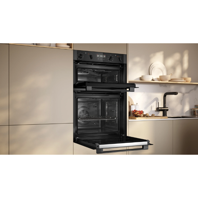 Neff N50 Built-In Double Oven - Black/Graphite | U2ACH7AG7B - Image 5