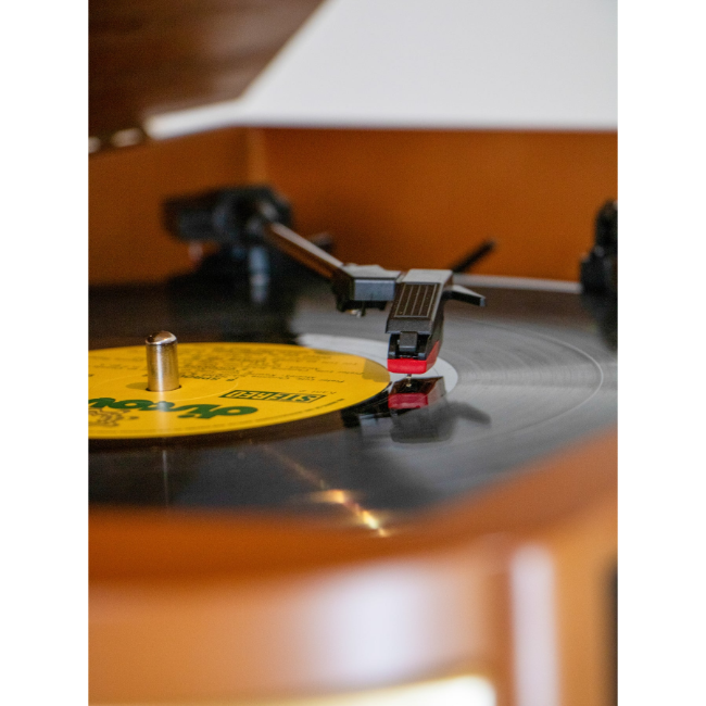 Classic Phono Retro Turntable - 8 In1 - Wood | TCD-2551WD - Image 11