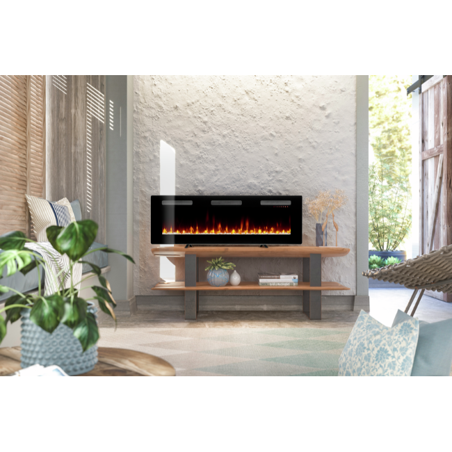 Dimplex Sierra 60" Wall Mounted/Freestanding Electric Fire | 2kW | DVF1500-UK - Image 2