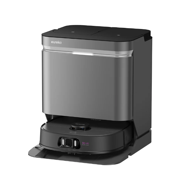 Eureka J15 Robot Vac + Aio Docking Station - Black & Grey | SNERJ15ULTRAL - Image 3