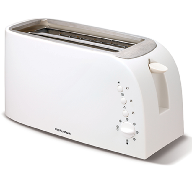 Morphy Richards Essentials 4 Slice Toaster | White | 980607