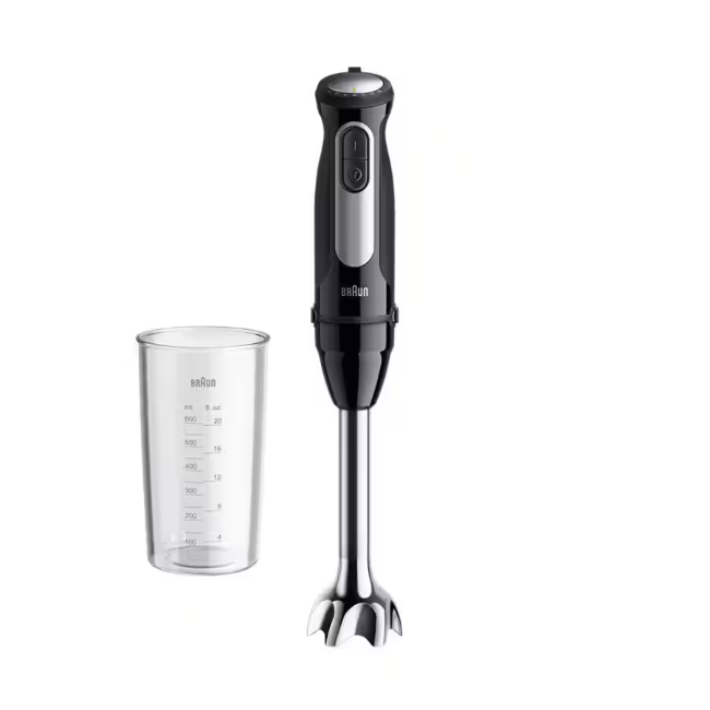 Braun MultiQuick 5 Pro Hand Blender - Black/Chrome | MQ55001M
