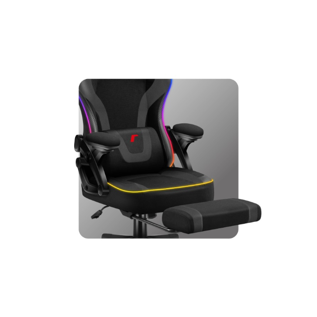 Huzaro Force 4.6 Mesh RGB Smart Gaming Chair - Black | FORCE4.6 - Image 9