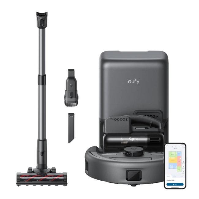 Eufy Robot Vacuum 3-in-1 E20 - Black | T2070G10 Eufy Robot Vacuum 3-in-1 E20 - Black | T2070G10