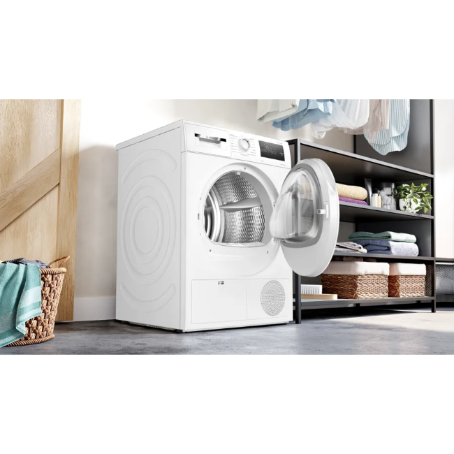 Bosch Series 4 Heat Pump Tumble Dryer 8 kg - White | WTH85225IE - Image 6