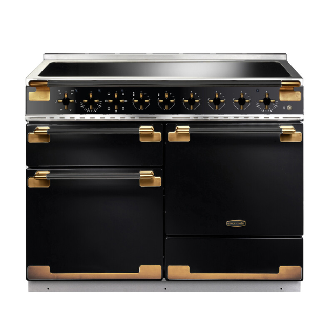 Range Cooker 110cm Induction Black/Antique Brass | RM-ELS110EIGB-BE