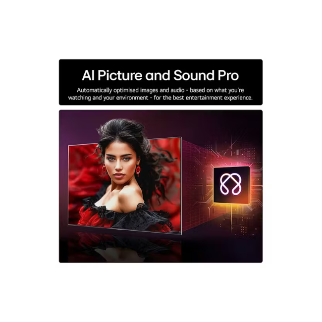 LG 50" QNED Evo Ai MiniLED 4k Smart TV - Black | 50QNED87A6D.AEK - Image 6