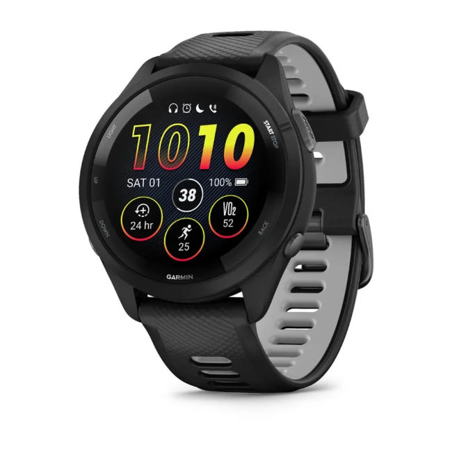 Garmin Forerunner 265 Smartwatch - Black | 010-02810-10 Garmin Forerunner 265 Smartwatch - Black | 010-02810-10