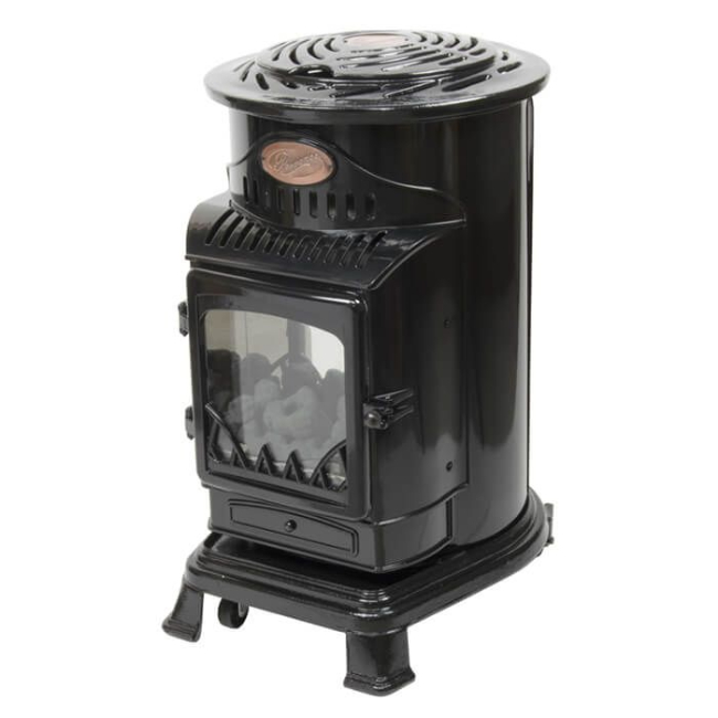 Sahara Provence Portable Gas Heater in Gloss Black | PROVIR-GB - Image 2