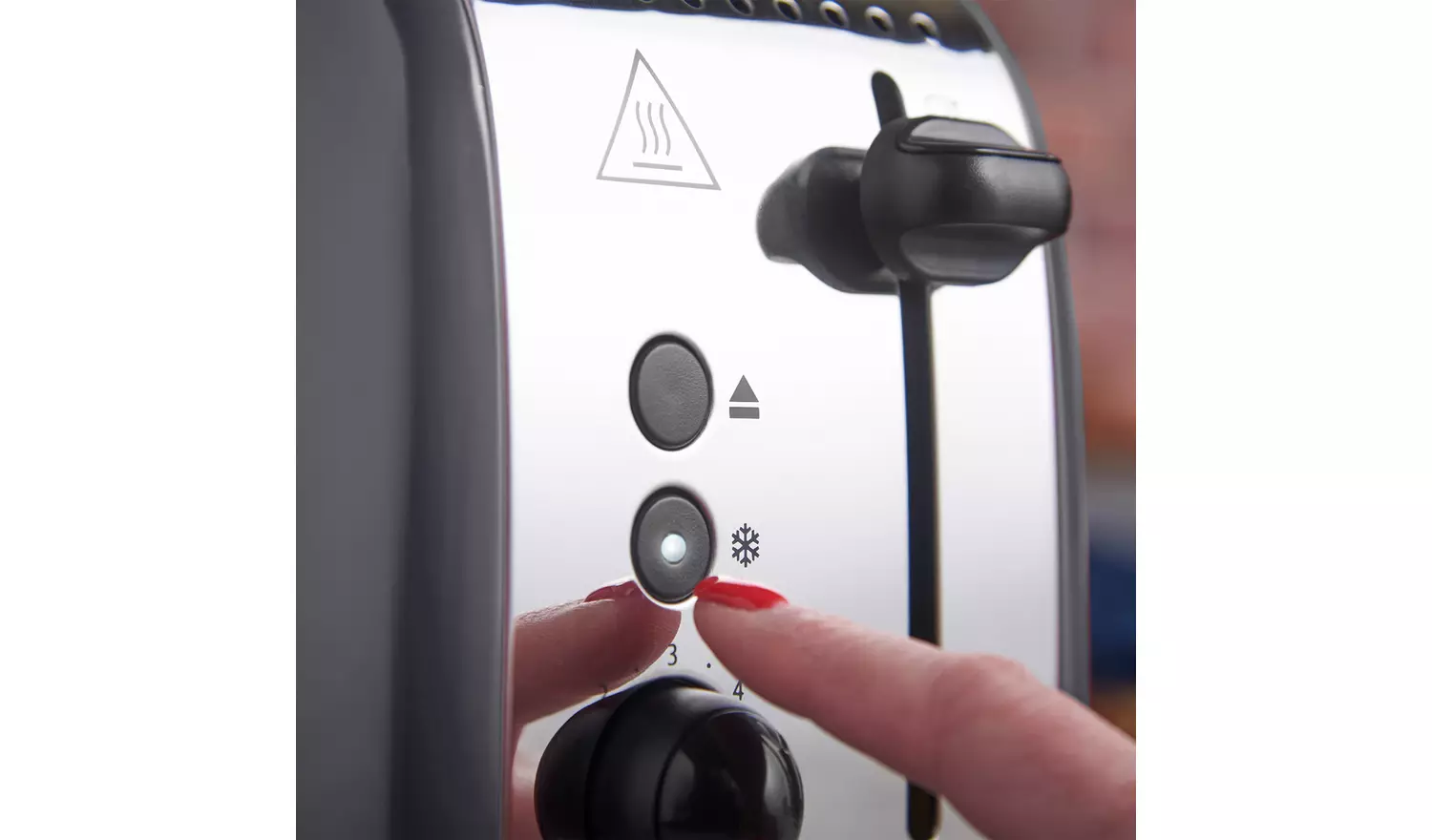 Russell Hobbs 2 Slice Toaster - Grey | 26552 - Image 4