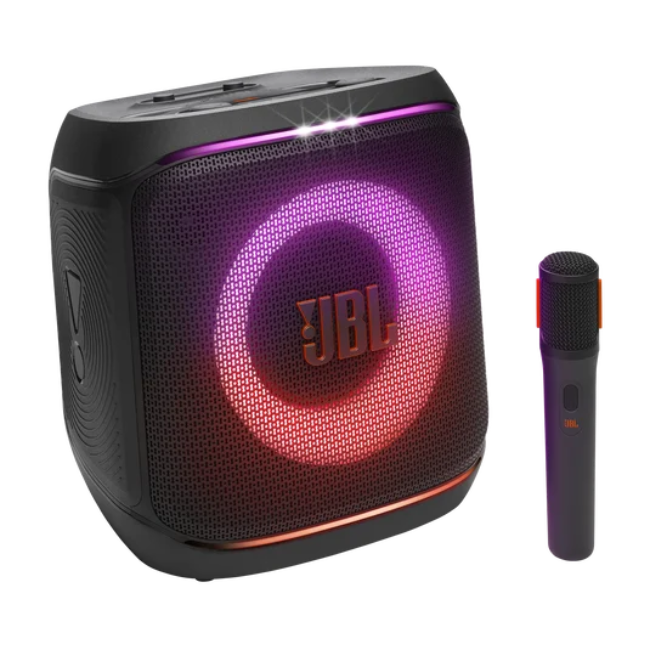 JBL PartyBox Encore 2 Portable Party Speaker With Mic And Auracast - Black | PBENCORE2UK