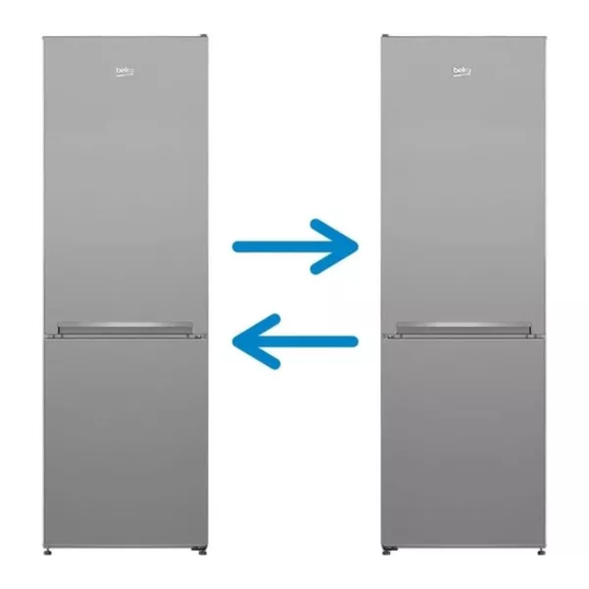 Beko Freestanding Tall Larder Fridge - Silver | LSG4545S - Image 3 Beko Freestanding Tall Larder Fridge - Silver | LSG4545S - Image 3