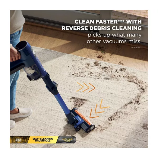 Shark PowerDetect Speed Luxe Collection Clean & Empty Cordless Vacuum - Ultramarine | IA3241UKT - Image 13