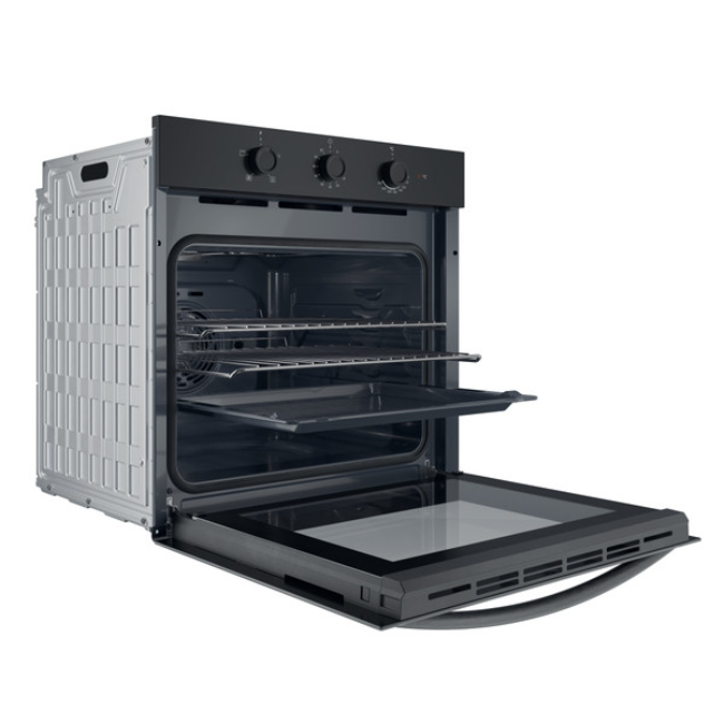 Indesit Built in Electric Single Oven - Black | IO233BUK - Image 3