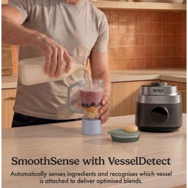 Ninja CrushBOSS 3-in-1 Kitchen System with Food Processor & Tumbler | LB401UKBK - Image 5