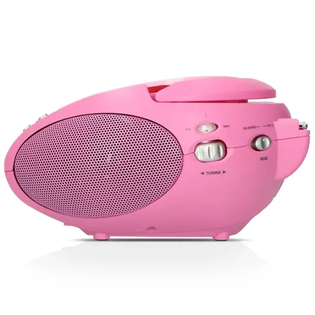 Lenco SCD-24 FM Radio With CD Player | Pink | SCD-24-PINK - Image 5