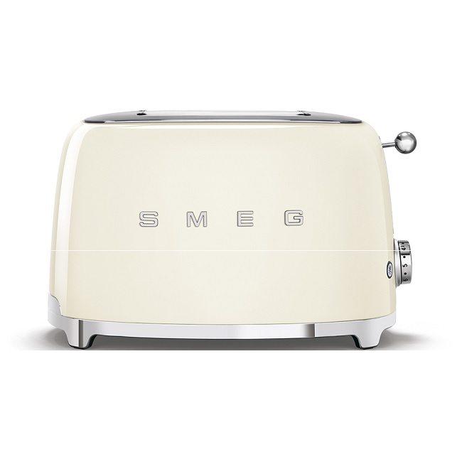 Smeg 50's Retro style 2 Slice Cream Toaster TSF01CRUK Smeg 50's Retro style 2 Slice Cream Toaster TSF01CRUK