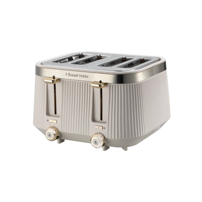 Russell Hobbs Bronte 4 Slice Toaster | Stone | 26771