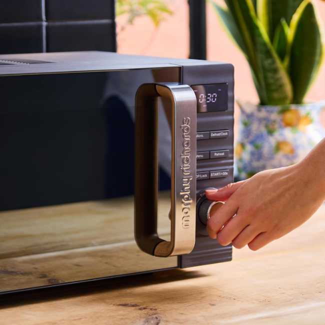 Morphy Richards Clay 20l Digital Microwave | Grey | 512001 - Image 7