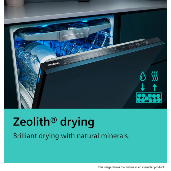 Siemens IQ500 Fully-Integrated Dishwasher - Black | SN95YX02CG - Image 9