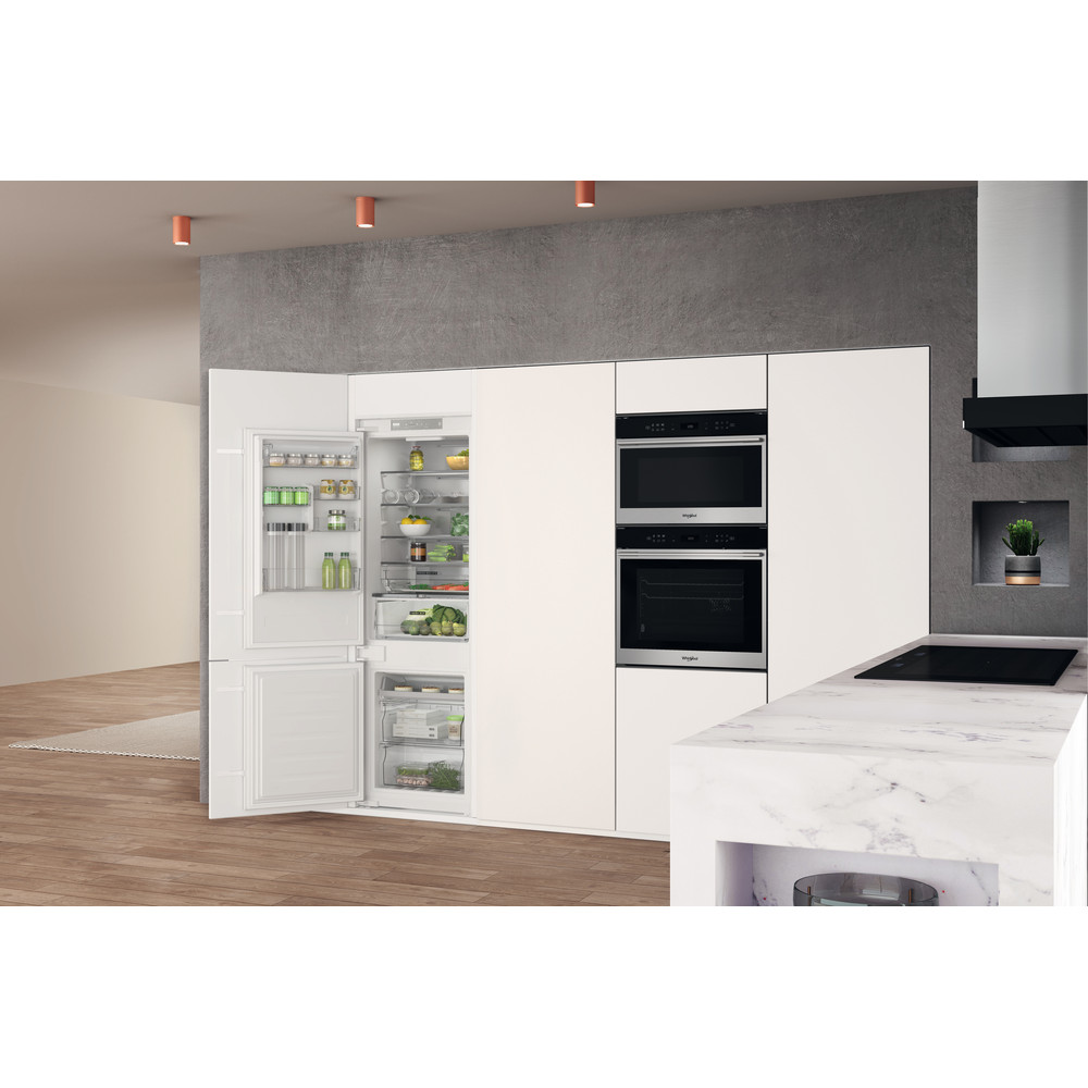 Whirlpool 55cm Total No Frost Built In Fridge Freezer - White | WHC18T332PUK - Image 7