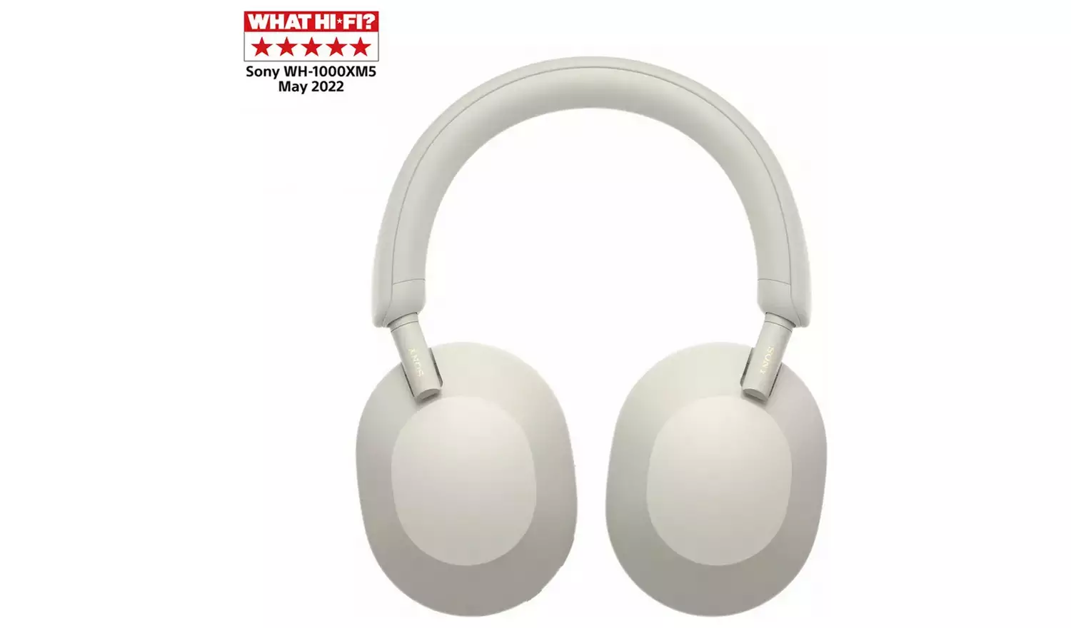 Sony True Wirless Noise Cancelling Headphones - Silver | WH1000XM5S.CE7 - Image 5
