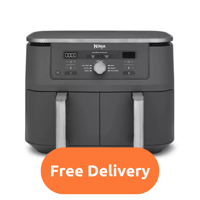 Ninja MAX 6-in-1 Dual Zone Air Fryer | 9.5L | DZ400UK