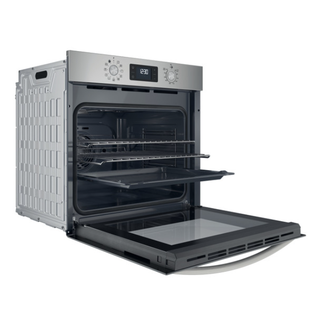 Indesit Built In Single Electric Oven Self Cleaning - Inox | IO258HUXUK - Image 3