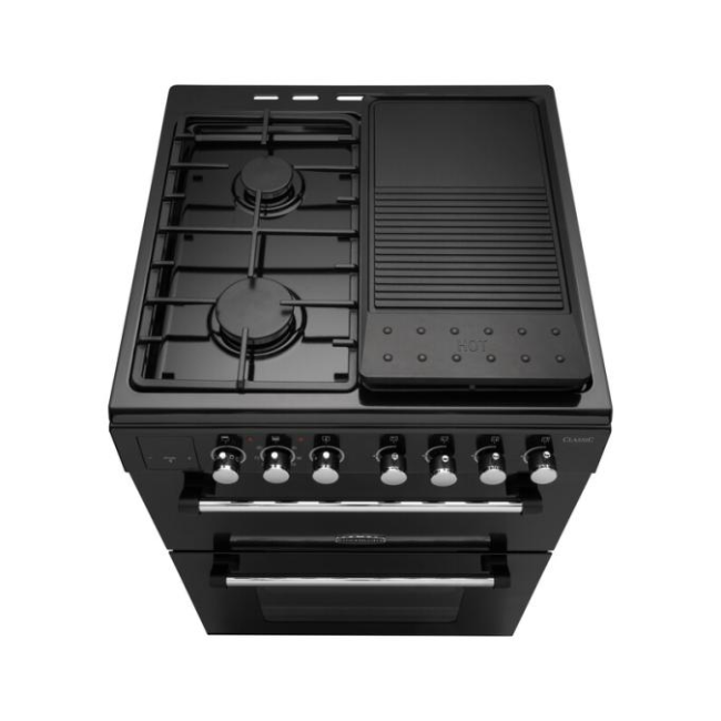 Rangemaster Classic All Gas Cooker - Black | CLA90NGFBK - Image 3