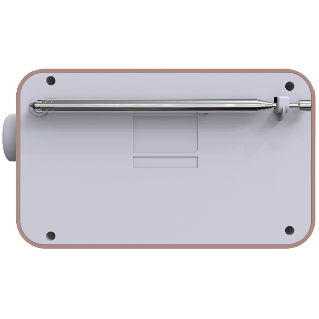 Kenwood DAB + Portable Radio - Rose Gold | CR-M30DAB-R - Image 2