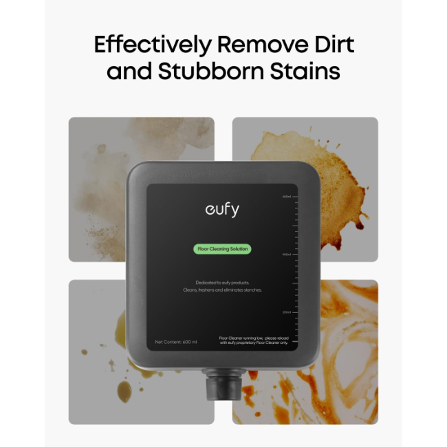 Eufy Floor Cleaning Solution For Omni E25 | 600ml | T291HA11 - Image 5 Eufy Floor Cleaning Solution For Omni E25 | 600ml | T291HA11 - Image 5