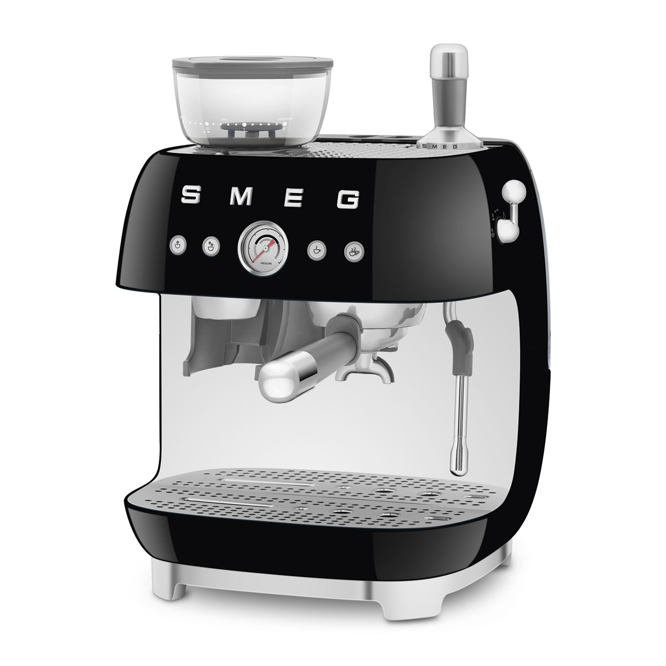 Smeg Espresso Bean To Cup Coffee Machine - Black | EGF03BLUK - Image 2