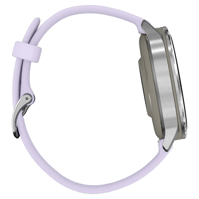 Garmin Venu 4 Smart Watch (41mm)  - Silver with Periwinkle Silicone Band | 010-03013-01 - Image 8