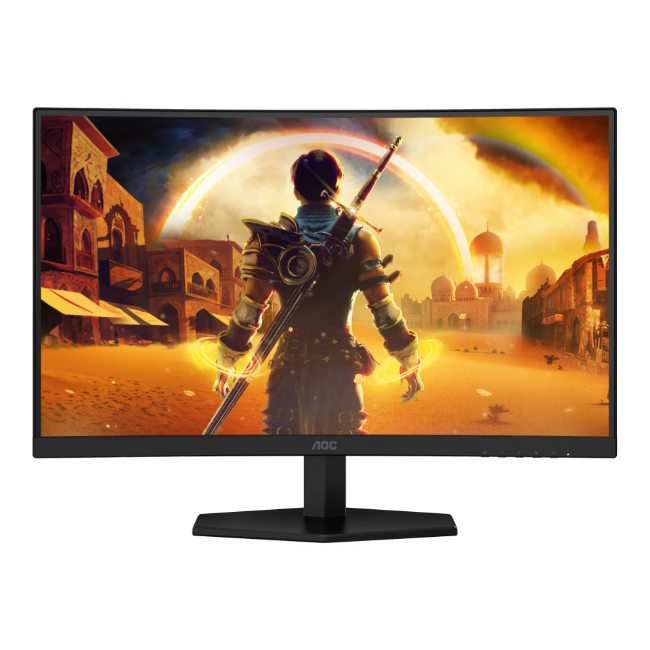 AOC 27" FHD Curved Monitor - Black | C27G42ZE - Image 2