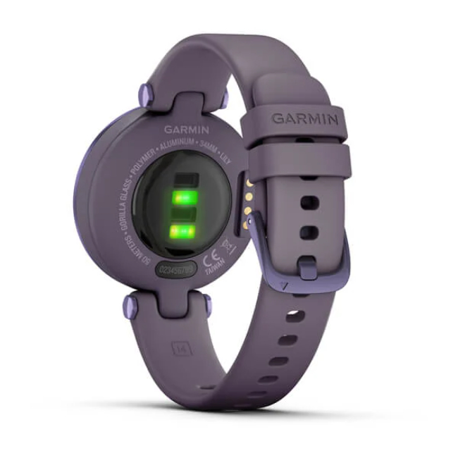 Garmin Lily Sport Midnight Orchid Bezel with Deep Orchid Case & Silicone Band Smartwatch | 49-GAR-010-02384-12 - Image 5