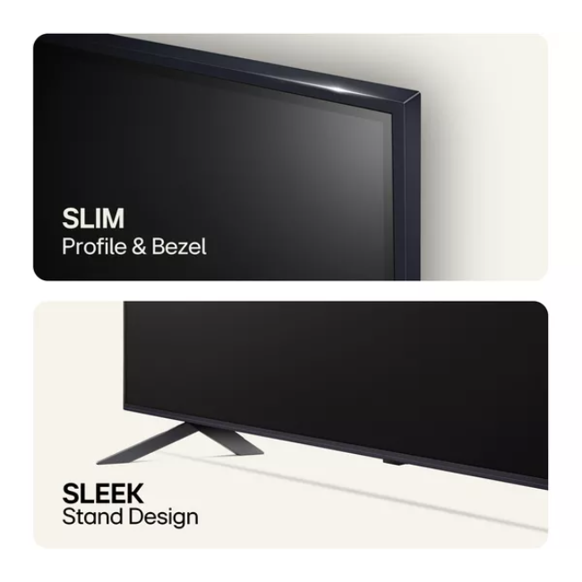 LG 43" QNED AI 4K Smart TV | Black | 43QNED80T6A.AEK - Image 4 LG 43" QNED AI 4K Smart TV | Black | 43QNED80T6A.AEK - Image 4