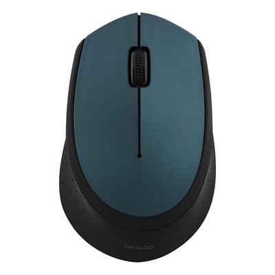 Deltaco Wireless Computer Mouse - Green | MS461 - Image 3