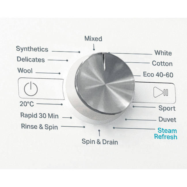 Whirlpool FreshCare+ Washing Machine - White | FFB9469WVUK - Image 5