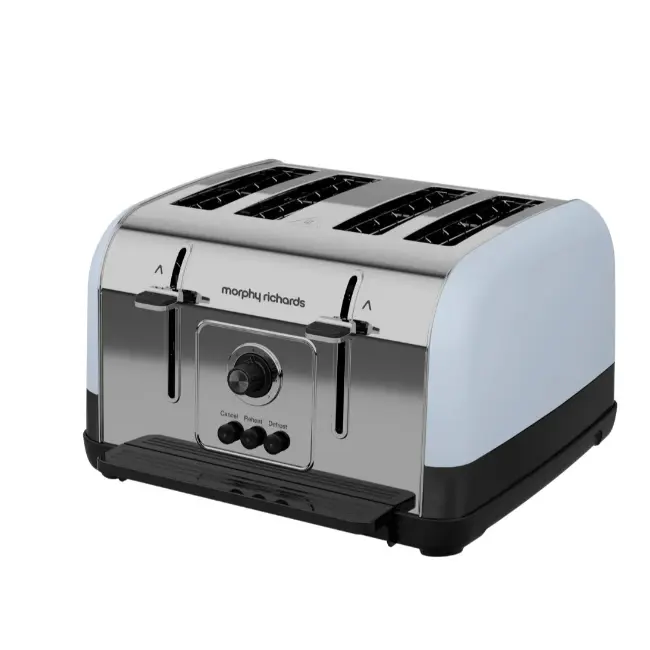 Morphy Richards Venture 4 Slice Toaster | Duck Egg Blue | 240136