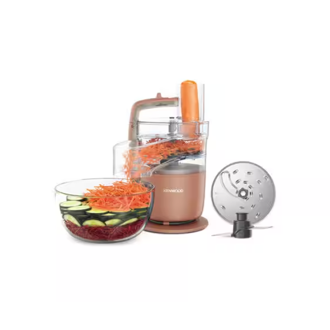 Kenwood Multipro Go Food Processor & Chopper - Clay Red | FDP22.130RD Kenwood Multipro Go Food Processor & Chopper - Clay Red | FDP22.130RD