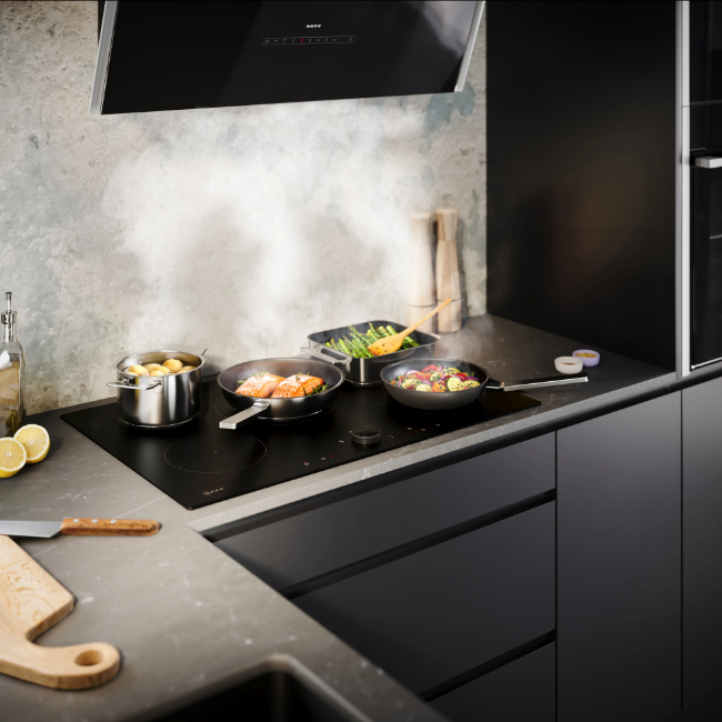 Neff N90 Induction Hob 80cm - Matt black | T68NUV4A0 - Image 8